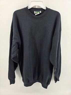 Originals Black Crewneck Sweatshirt – Size XL Classic Oversized Fleece Pullover